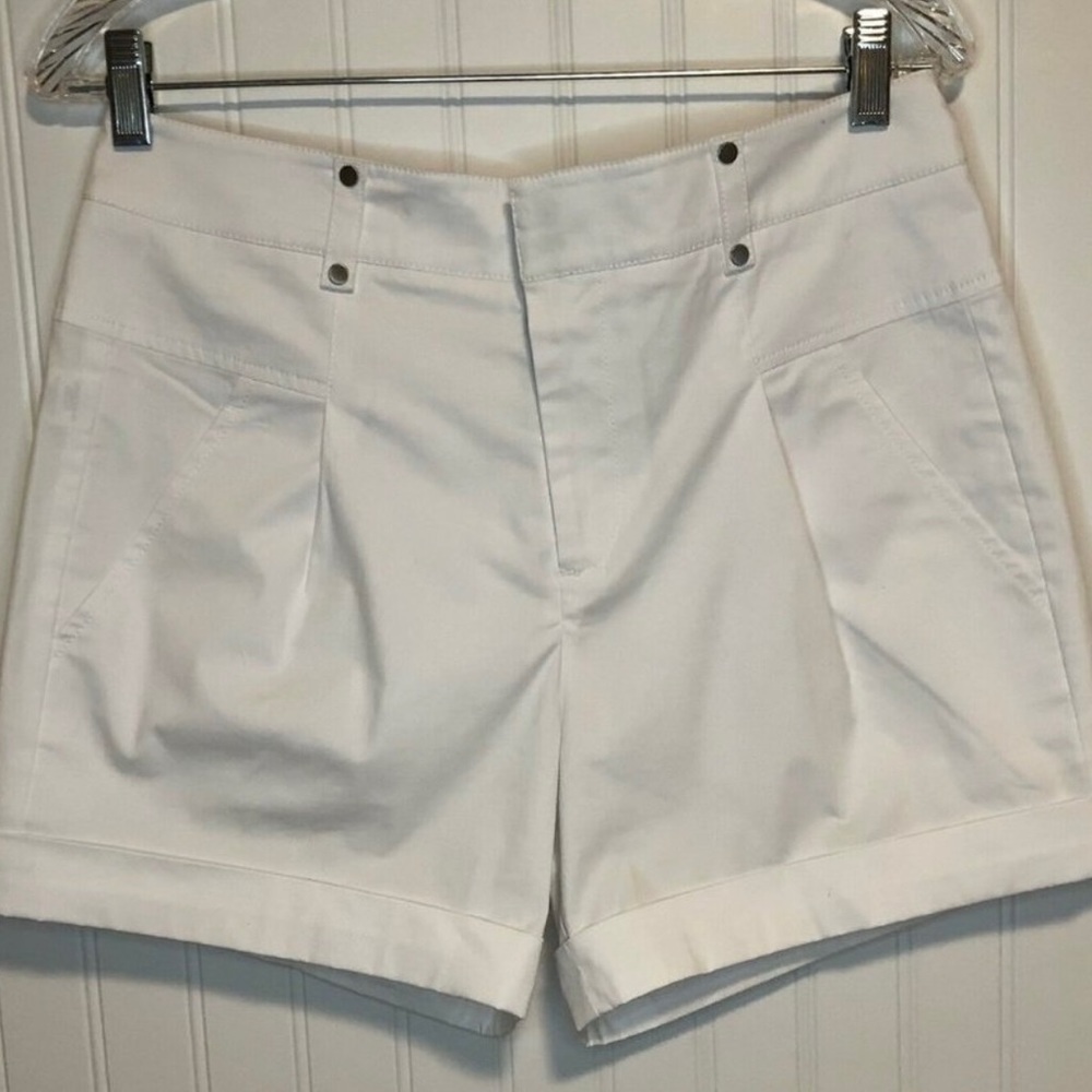 W By Worth Women's Size 4 White Shorts